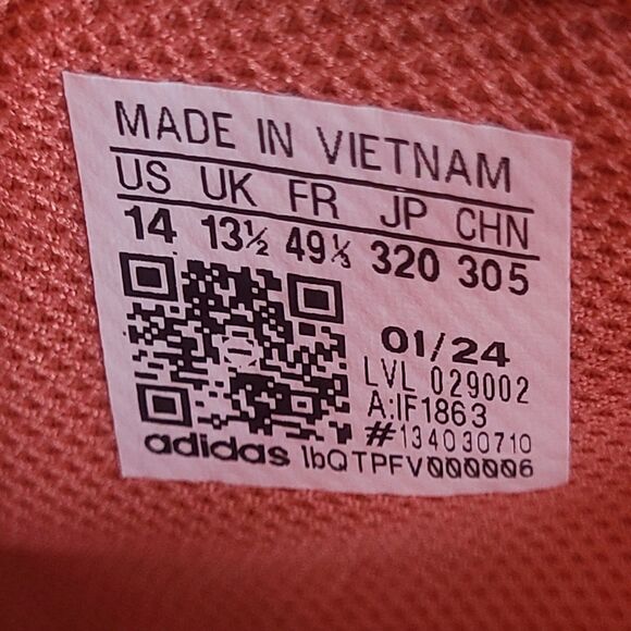 Adidas AE 1 Mens Size 14 Georgia Red Clay Athletic Basketball Shoes Coral IF1863 - Picture 12 of 16